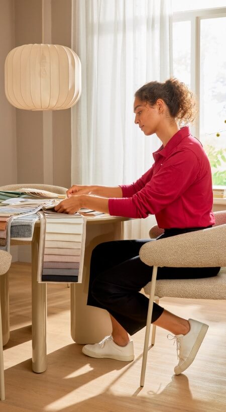 Raamdecoratie Advies aan Huis in Hoogvliet | Karwei - advies-bij-jou-thuis-raamdeco-2