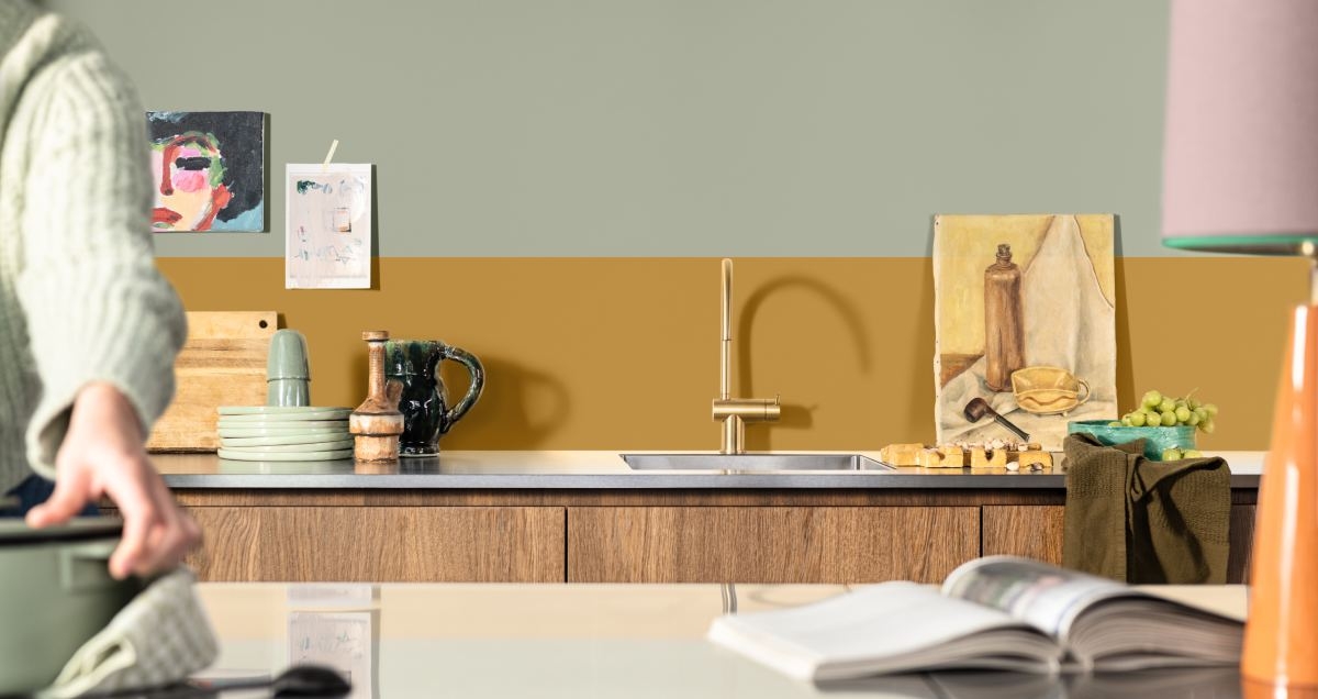 Keuken in Soulful Sage